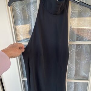 Lauren Ralph Lauren Black Halter Gown Size 12 🖤 Elegant Open Back Formal Dresses